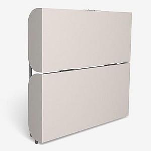 Pat rabatabil Flat 2 Easy Bunk 80/90x190 Alb