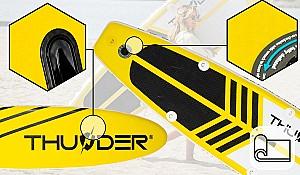 Placa SUP Thunder 320 cm Galben