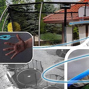 Trambulina Thunder Ultra 312 cm Albastru