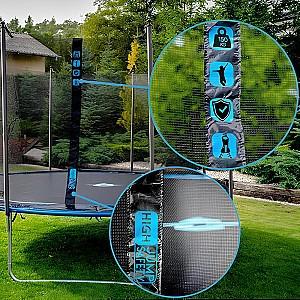 Trambulina Thunder Pro 255 cm Albastru