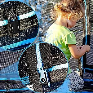 Trambulina Thunder Pro 255 cm Albastru