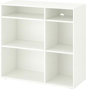 Dulap cu vitrina IKEA Vihals 285x37x90 Alb
