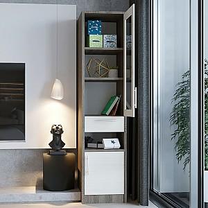 Dulap cu vitrina PS P-43(1)sticla