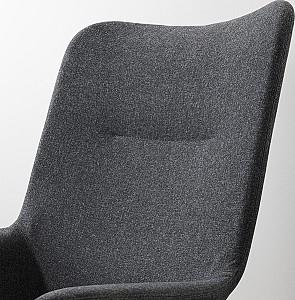 Fotoliu IKEA Vedbo Gunnared Gri Inchis