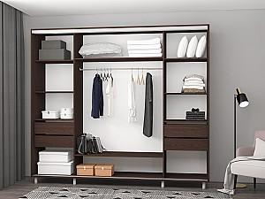 Dulap-cupe Mobildor Lux Aron 2400 (2226 Wenghe magia)