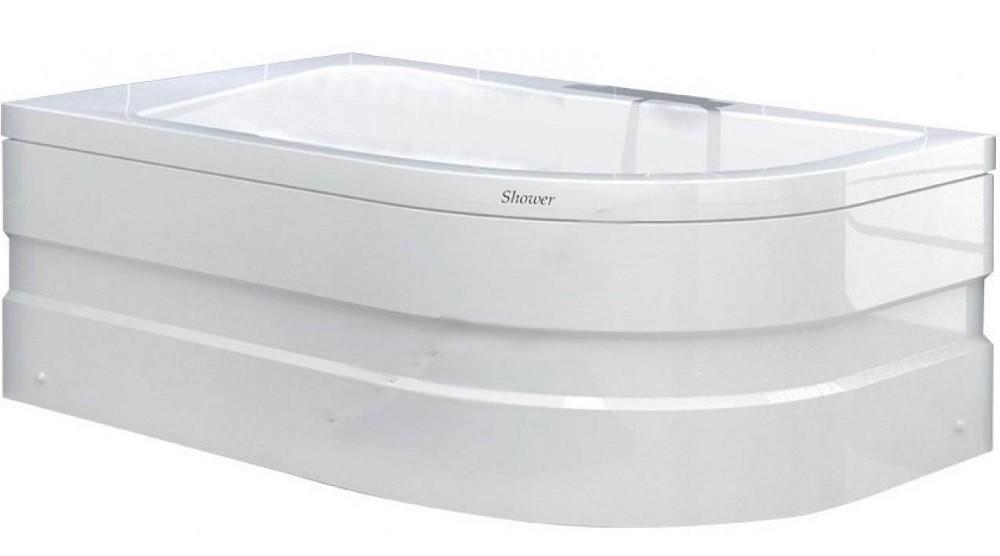 Cadă de baie Shower Anteres 150x100 Left White