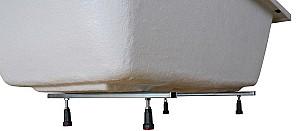 Cadă de baie Sanplast WP Free 75x150 + STW (610-040-0140-01)