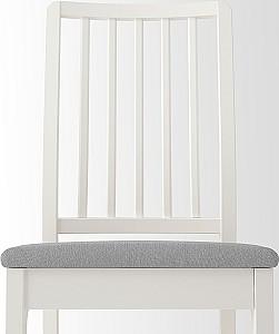 Set de masa si scaune IKEA Ekedalen / Ekedalen White Orrsta-gray (4 scaune )