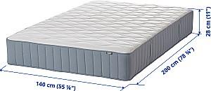 Saltea IKEA Vagstranda 140x200 Extra Ferma/Albastru