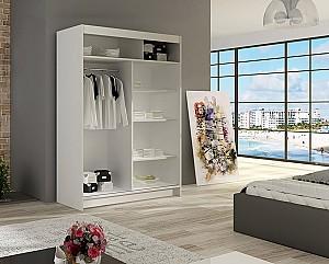 Dulap-cupe Space Meble Miami I 120x200x58 Alb Mat