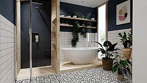 Cadă de baie Roca Vitalle Palo (2483710)