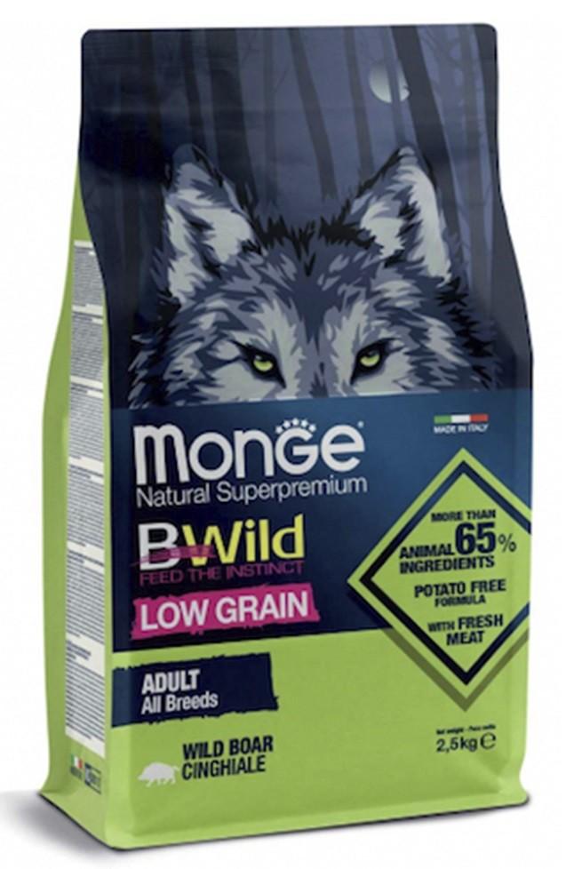 Hrana uscata pentru caini Monge BWild Wild LG Adult 2.5kg