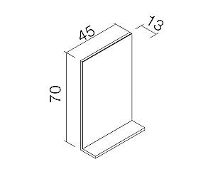 Oglindă Orka New Yedisu 45 White
