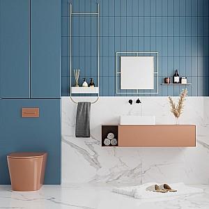 Oglindă DECO Corner Gold