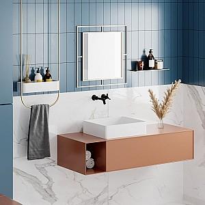 Oglindă DECO Corner Gold