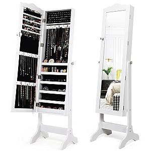 Oglindă Costway JV10774WH Alb