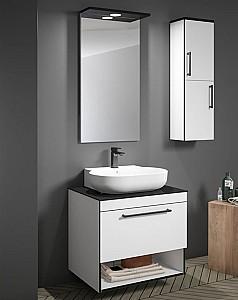 Oglindă Orka Knidos 52x99 cm Black (Siyah)