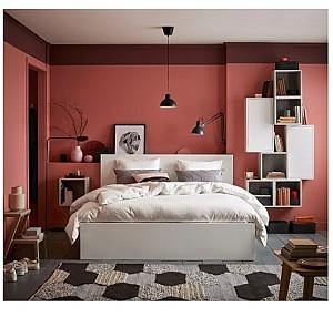 Pat IKEA Malm White Lonset 140x200 cm