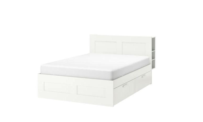 Pat IKEA Brimnes white 140×200 cm