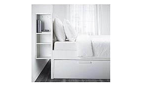 Pat IKEA Brimnes white 140×200 cm