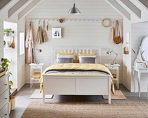 Pat IKEA Hemnes white 140x200 cm