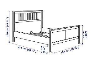 Pat IKEA Hemnes white 140x200 cm