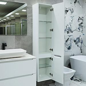 Dulap penal Bayro Bergamo 350x1600 Alb