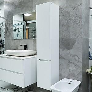 Dulap penal Bayro Bergamo 350x1600 Alb