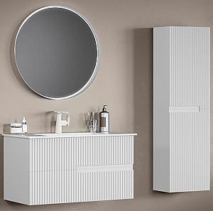 Dulap penal Orka Moonlight 138x40x27 White matt