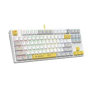 Tastatura gaming Bloody S87 Energy White