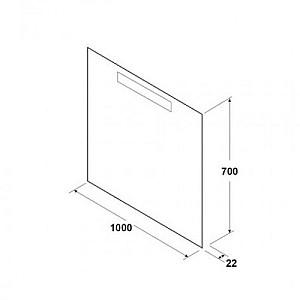 Oglindă Roca Mitos LED (812316)