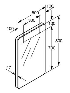Oglindă Kludi ESPRIT (56SP142)