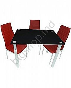 Masa din sticla Evelin DT-301-1 Black