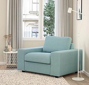 Fotoliu IKEA Vimle Saxemara bleu
