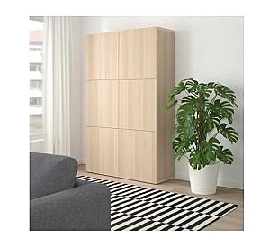 Dulap IKEA Besta Lappviken antique oak 120x40x192 cm