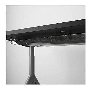 Masa de birou IKEA Idasen dark gray 160×80 cm