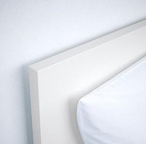 Pat IKEA Malm +2 cutii depozitare alb160×200 cm