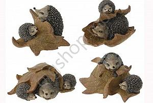 Decor pentru gradina ProGarden Doi arici pe frunza 23364