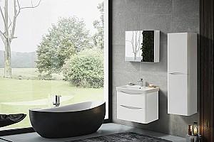 Dulap de baie Martat Zen 60 cm White