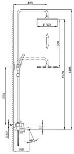 Set de duș Frap F2475-6