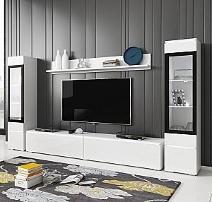 Living Bratex Vera II Alb/Alb Lucios