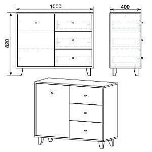 Comoda KompaniT 31 Nimfea Alba