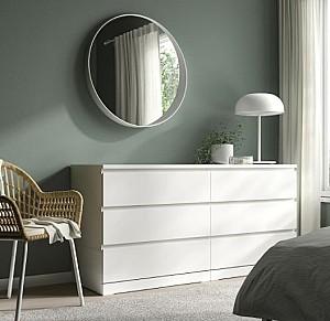 Comoda IKEA Malm White (6 sertare)