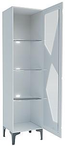 Dulap cu vitrina Confort-NV Fantasy L/R Nimphea Alb/Alb Lucios