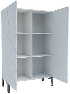 Dulap Confort-NV Fantasy Nimphea Alb/Alb Lucios