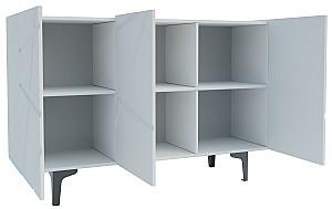 Comoda Confort-NV Fantasy Nimphea Alb/Alb Lucios