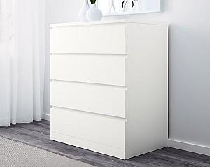 Comoda IKEA Malm white 80x100 cm
