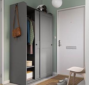 Dulap-cupe IKEA Hauga Gray