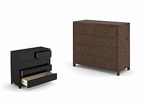 Comoda MebiGrand Detroid Ivory