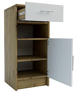 Comoda Confort-NV Stephani Stejar Artizan(Maro)/Nimphea Alb